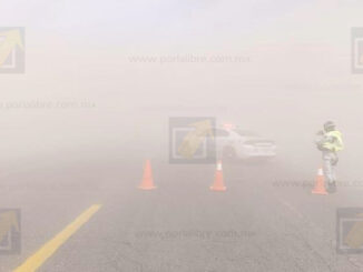Alerta por tolvaneras en las carreteras Jiménez-Parral y Chihuahua-Parral