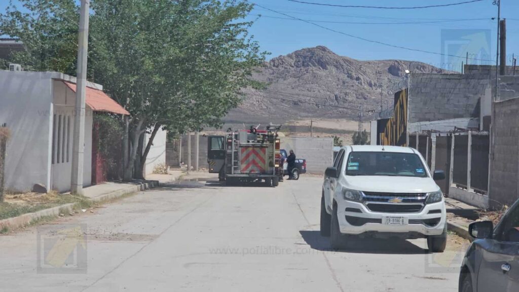 Se registra incendio en cuarto de lavandería en la Nuevo Triunfo