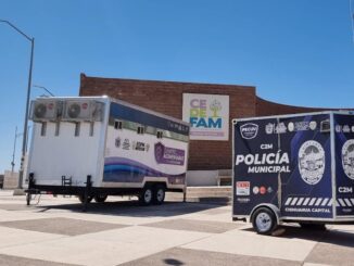 Instalan unidad móvil “Siempre Acompañadas” en Punta Oriente para atender violencia familiar