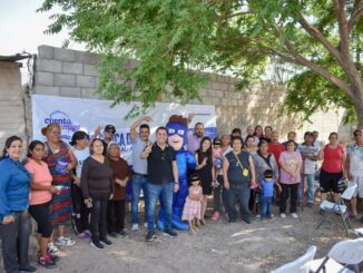 Inaugura JMAS red de drenaje en la colonia Ampliación Díaz Ordaz